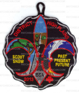 Patch Scan of X165036A HighPlains District Scout Show