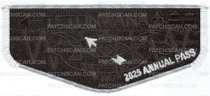 Patch Scan of TETONWANA 2025 ANNUAL PASS FLAP