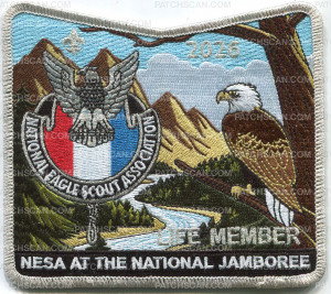 Patch Scan of NESA LIFE MEMBER JAMBOREE POCKET
