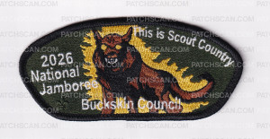 Patch Scan of Buckskin Council Jamboree Set