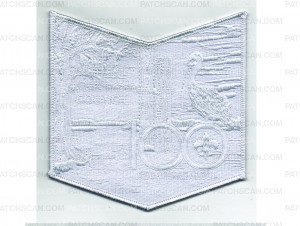 Patch Scan of 100th Anniversary Pocket Patch (PO 102091)