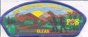 Patch Scan of Southern Sierra Council- 2016 FOS