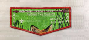 Patch Scan of Montana Artist Series 2021 flap Apoxky Aio