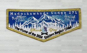 Patch Scan of THE HOME OF THE 2024 EASTERN REGION CHIEF THANK YOU