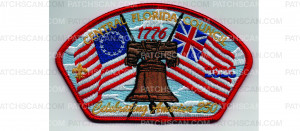 Patch Scan of America's 250th Annviersary CSP Liberty Bell (PO 103407)