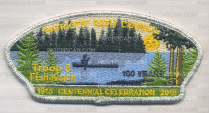 Patch Scan of centennial celebration 2016