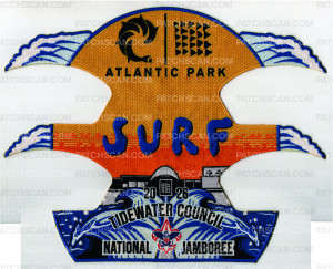 Patch Scan of 2026 National Jamboree Center Piece (PO 103829)