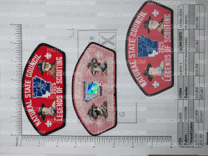 Patch Scan of NSC FOS 25 Black