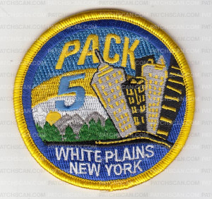 Patch Scan of X169781A PACK 5 WHITE PLAINS