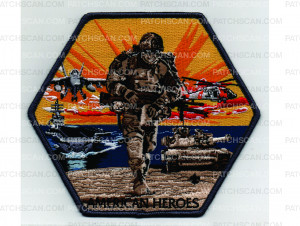 Patch Scan of American Heroes - Small (PO 102512)