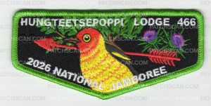 Patch Scan of Hungteetsepoppi Lodge 466 2026 NJ flap