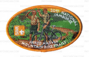 Patch Scan of Jared Harvey Mountain Bike Trails 2017 National Jamboree SBR