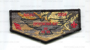 Patch Scan of Chippewa Valley 2024 NOAC Flap (gorilla)