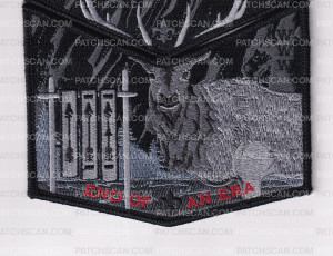 Patch Scan of Bucktail Ah Tic Lodge 2025 Flap Set