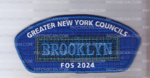 Patch Scan of FOS Brooklyn 2024