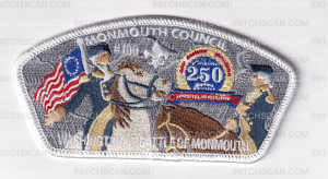 Patch Scan of Monmouth Council 250th Celebration CSP
