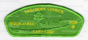 Patch Scan of Sagamore Council Trade-O-Ree 2024 CSP (Ghosted)