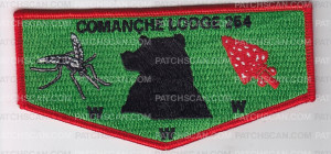 Patch Scan of Comanche Lodge 254 Spring Summer