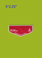 Golden Empire Council 2027 NOAC Sponsor(Flap/Red Ghosted) Golden Empire Council #47