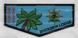 Patch Scan of BUCKSKIN NOAC 2024 SHARK TOP