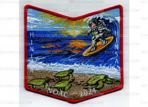 Patch Scan of NOAC 2024 Pocket Patch (PO 102136)