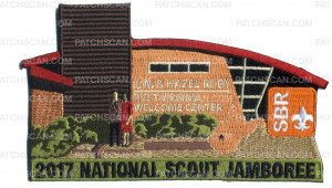 Patch Scan of J.W. & Hazel Ruby West Virginia Welcome Center 