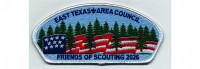 Friends of Scouting 2026 (PO 103519) East Texas Area Council #585