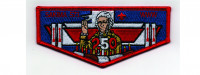 USA 250th Flap Thomas Jefferson (PO 103556) La Salle Council #165