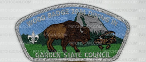 Patch Scan of Garden State Council Woodbadge 