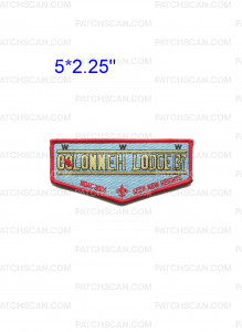 Patch Scan of Colonneh Lodge NOAC 2024 Pirate - Flap