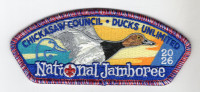 Chickasaw Council 2026 Jamboree (CSP-Red) Metallic Chickasaw Council #558