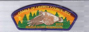 Patch Scan of Cradle of Liberty Musser Scout Reservation Stock CSP