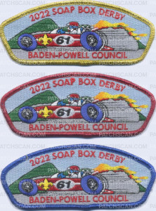 Patch Scan of 2022 Soapbox Derby Baden Powell Council -467240