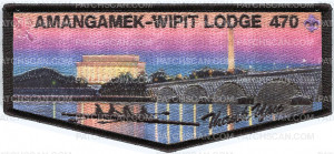 Patch Scan of NCAC WIPIT LODGE THANK YOU FLAP