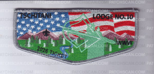 Patch Scan of Tschitani Ticket 2026 Flap