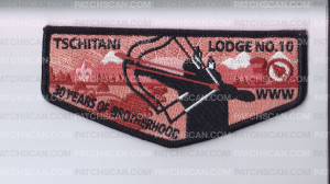 Patch Scan of Tschitani Anniversary Flap 2025