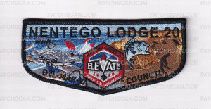 Patch Scan of Del-Mar-Va 2026 National Jamboree Set