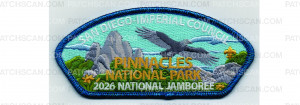 Patch Scan of 2026 National Jamboree CSP Pinnacles (PO 103163)