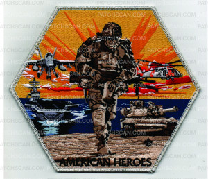 Patch Scan of American Heroes (PO 1012511)