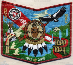 Patch Scan of NOAC www 291 Topa Topa - Pocket Patch