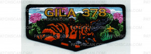 Patch Scan of Lodge Chief Flap (PO 102482)