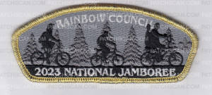 Patch Scan of Rainbow Council  - Scouting Things - Jamboree Set