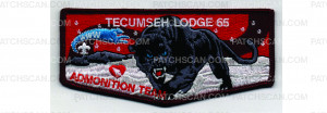 Patch Scan of Admonition Team Flap (PO 102026)