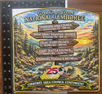 CAC (TN) 26 Jambo Backpatch Cherokee Area Council #556