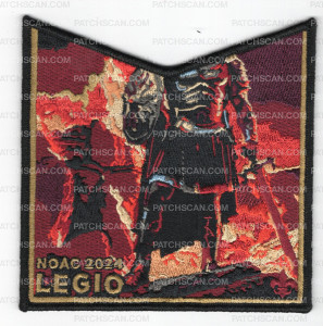 Patch Scan of Bucktail Council NOAC 2024 Legio Pocket