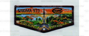 Patch Scan of 2026 Conclave Host Lodge Flap (PO 103190)