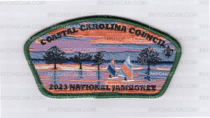 Patch Scan of 2023 National Jamboree Coastal Carolina Council CSP Set