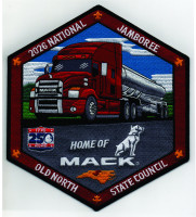 2026 National Jamboree Mack Trucks Center Piece (PO 103913) Old North State Council #70