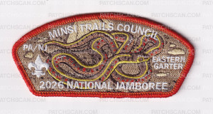 Patch Scan of Minsi Trails Council Jamboree Set
