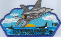 F-35 CSP 2017 National Scout Jamboree VCC Ventura County Council #57